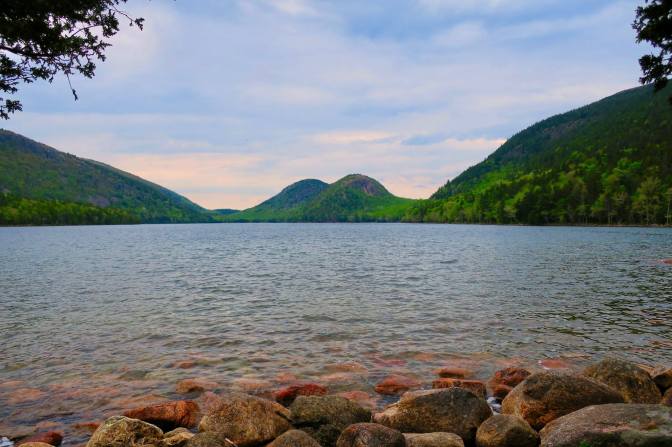 View of the Bubbles from Jordan Pond